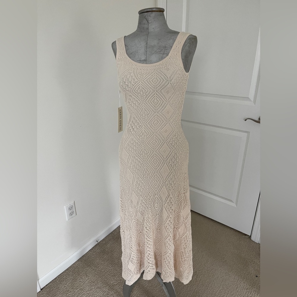 Ronny Kobo Alonia Dress in Ivory